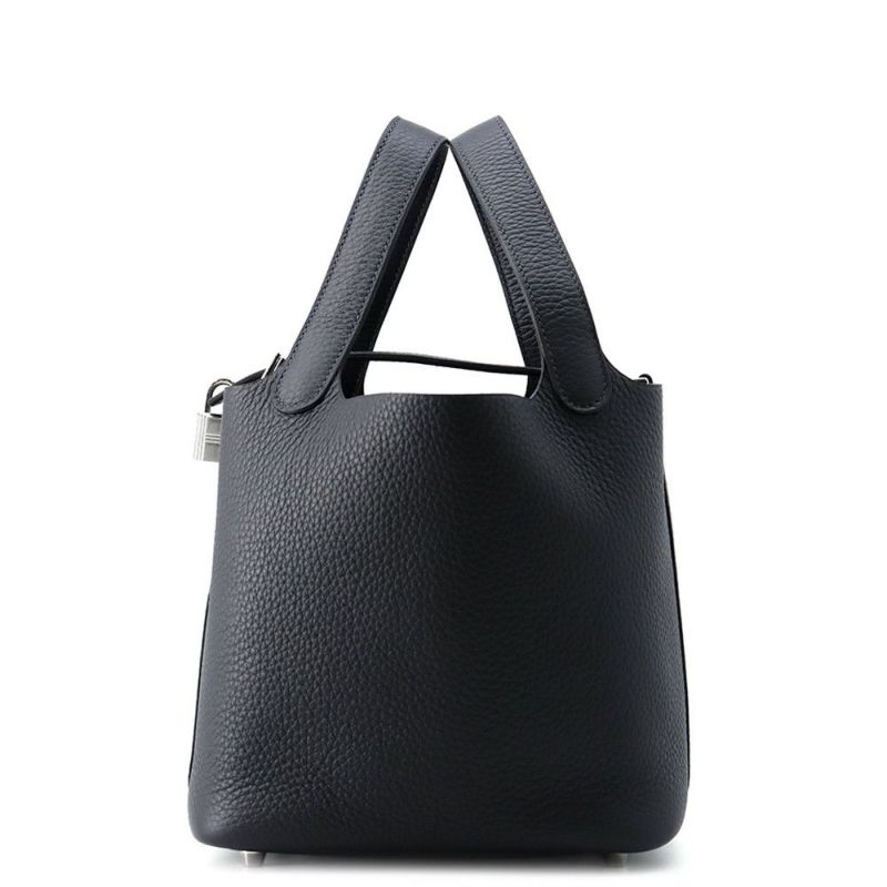 エルメス ハンドバッグ ピコタンロックPM キャバン/シルバー金具 トリヨンクレマンス K刻印