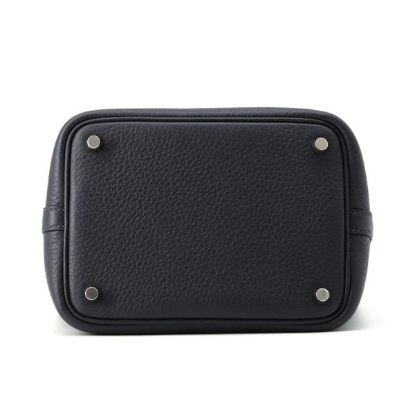 エルメス ハンドバッグ ピコタンロックPM キャバン/シルバー金具 トリヨンクレマンス K刻印