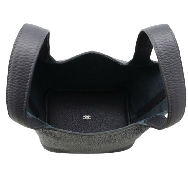 エルメス ハンドバッグ ピコタンロックPM キャバン/シルバー金具 トリヨンクレマンス K刻印