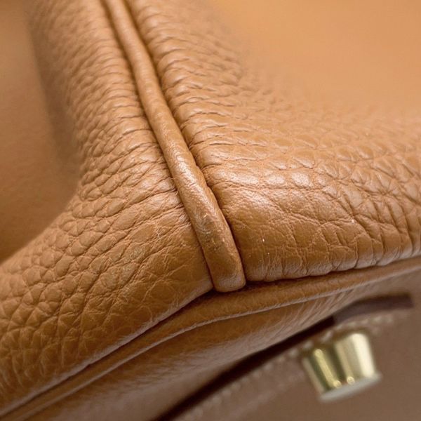 エルメス バーキン35 ゴールド/ゴールド金具 トゴ □K刻印 HERMES Birkin ハンドバッグ