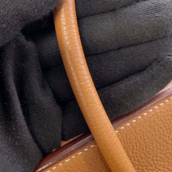 エルメス バーキン35 ゴールド/ゴールド金具 トゴ □K刻印 HERMES Birkin ハンドバッグ