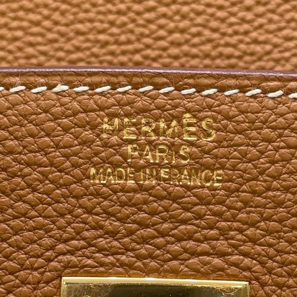 エルメス バーキン35 ゴールド/ゴールド金具 トゴ □K刻印 HERMES Birkin ハンドバッグ