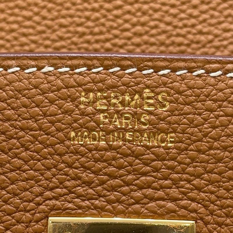 エルメス バーキン35 ゴールド/ゴールド金具 トゴ □K刻印 HERMES Birkin ハンドバッグ