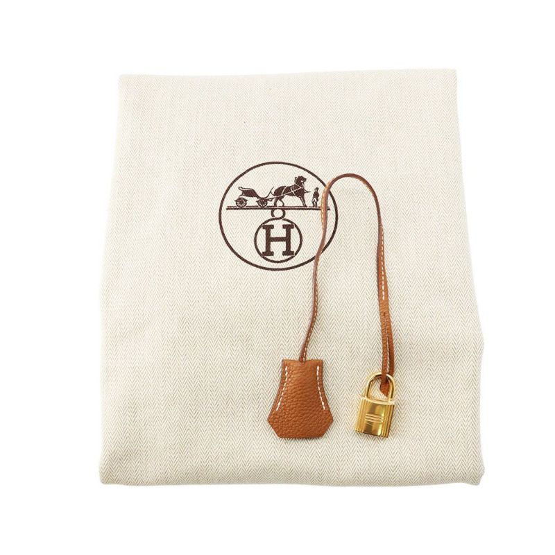 エルメス バーキン35 ゴールド/ゴールド金具 トゴ □K刻印 HERMES Birkin ハンドバッグ