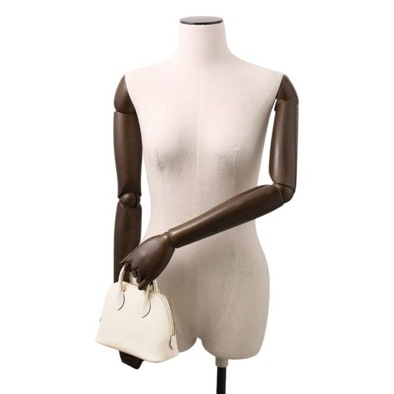 エルメス ボリード1923 ミニ ナタ/ゴールド金具 シェブルミゾル K刻印 2wayショルダー シェーブル