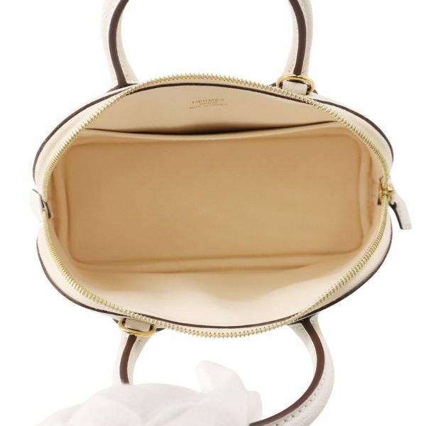 エルメス ボリード1923 ミニ ナタ/ゴールド金具 シェブルミゾル K刻印 2wayショルダー シェーブル