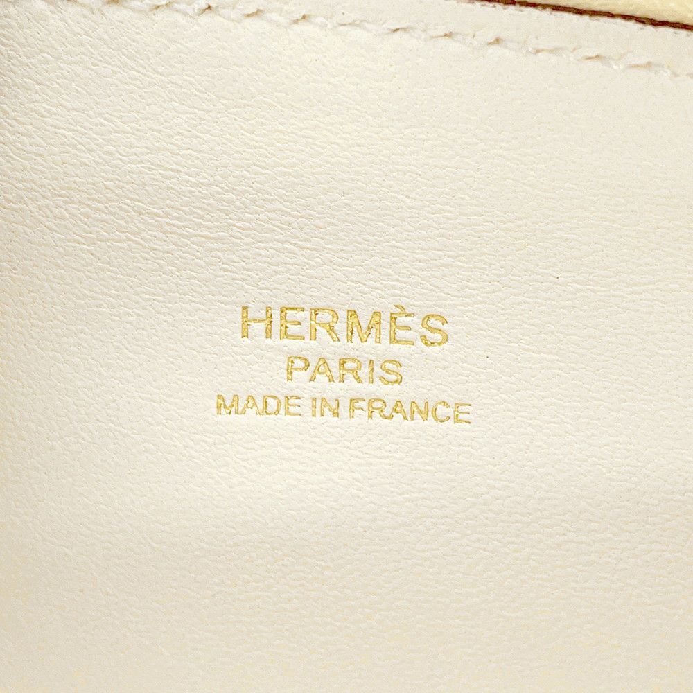 エルメス ボリード1923 ミニ ナタ/ゴールド金具 シェブルミゾル K刻印 2wayショルダー シェーブル