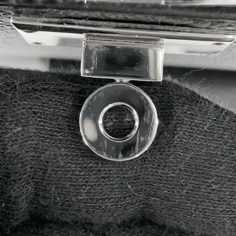 エルメス ショルダーバッグ ケリーマルチポケット ブラック/シルバー金具 エプソン K刻印 黒