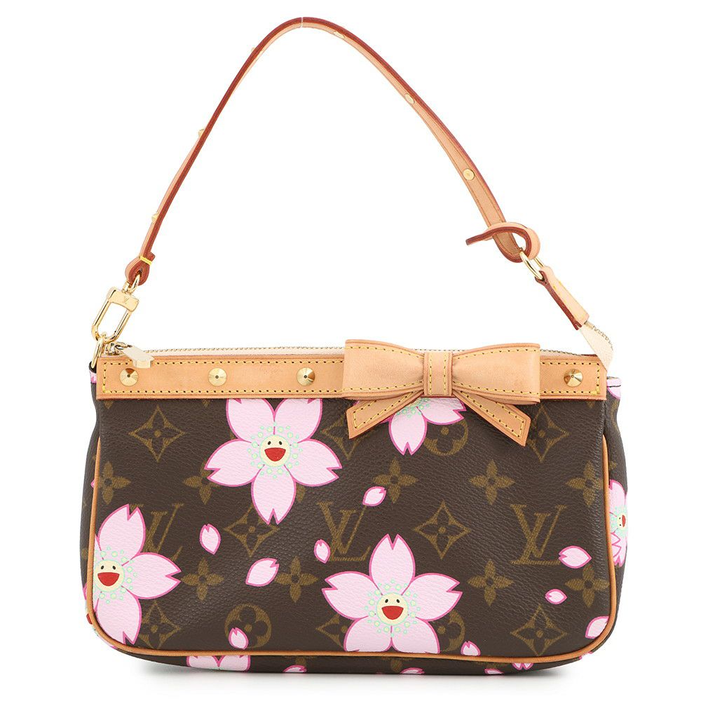 ルイヴィトン ハンドバッグ モノグラム・チェリー ブロッサム ポシェット・アクセソワール M92006 LOUIS VUITTON 村上隆