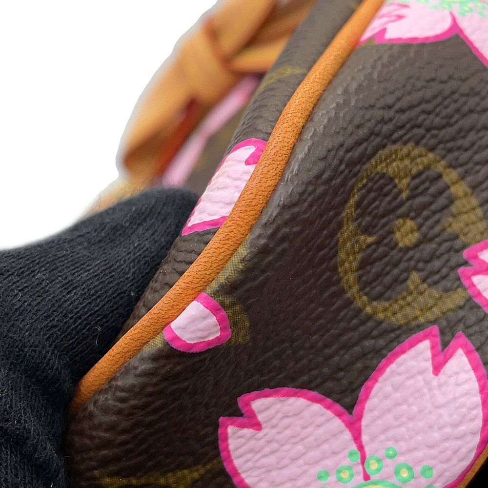 ルイヴィトン ハンドバッグ モノグラム・チェリー ブロッサム ポシェット・アクセソワール M92006 LOUIS VUITTON 村上隆