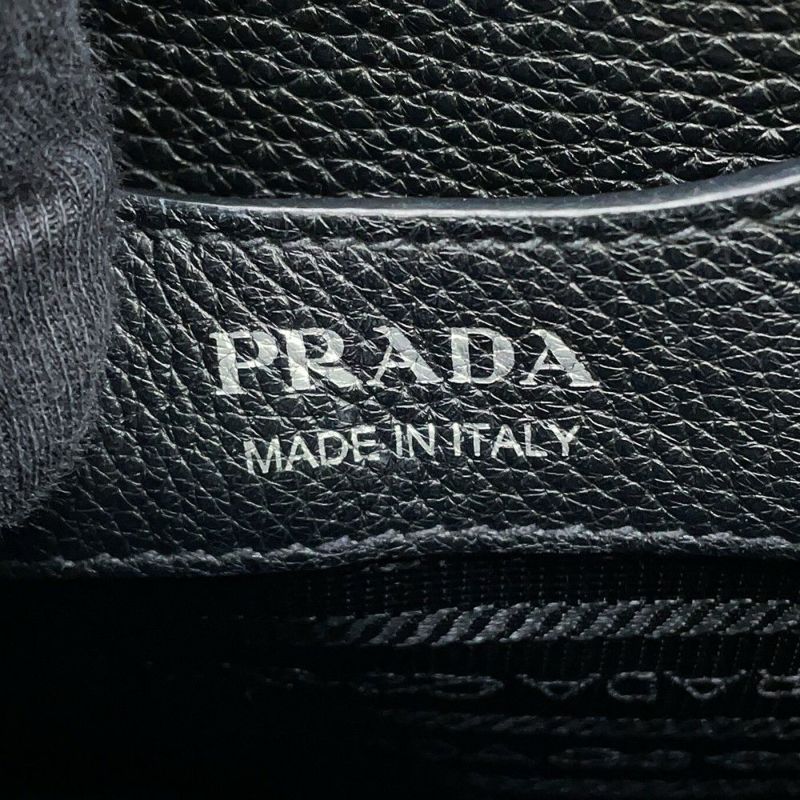 プラダ ハンドバッグ スモール ヴィッテロダイノ レザー 1BC145 PRADA 2way 黒