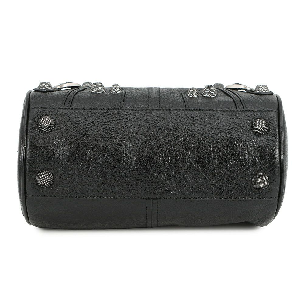 バレンシアガ ショルダーバッグ ルカゴール シリンダー レザー 771716 BALENCIAGA 黒