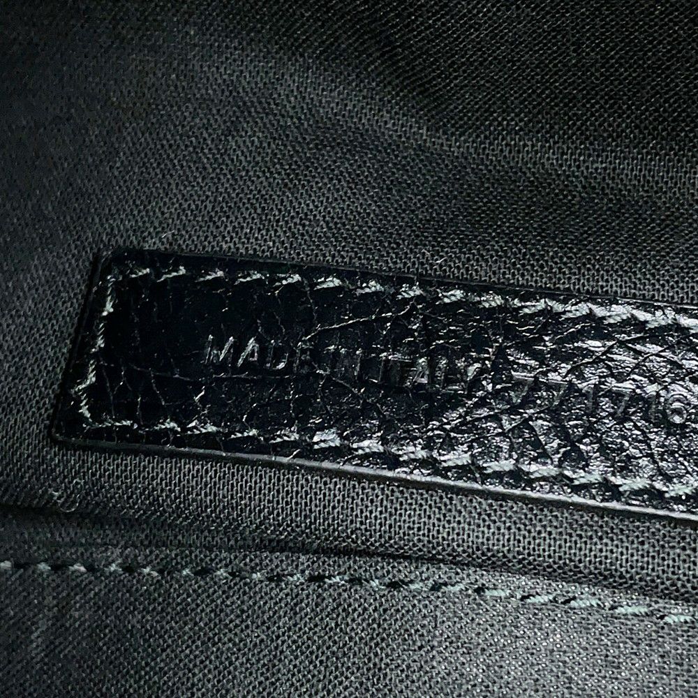 バレンシアガ ショルダーバッグ ルカゴール シリンダー レザー 771716 BALENCIAGA 黒