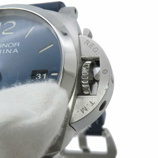 パネライ ルミノールマリーナ W番  PAM01313 PANERAI 腕時計 ブルー文字盤