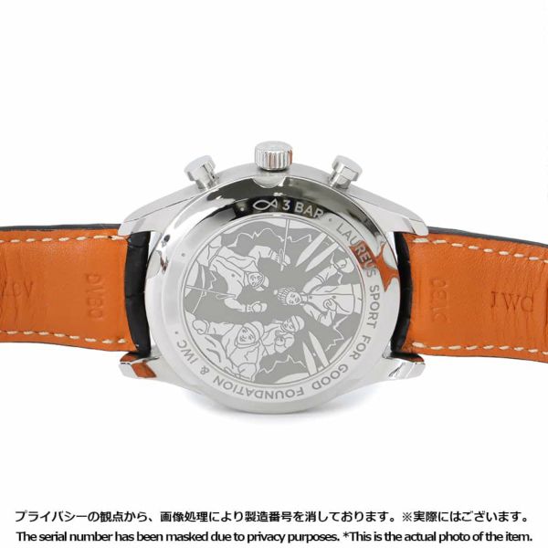 IWC ポルトギーゼ クロノグラフ ローレウス・スポーツ・フォー・グッド IW390406 世界1000本限定 ブルー文字盤