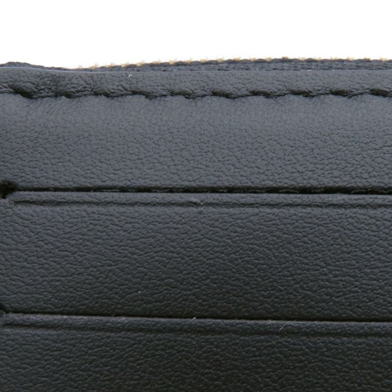 ルイヴィトン 二つ折り財布 ラムレザー/モノグラム・パターン ポルトフォイユ・ルー M81599 LOUIS VUITTON ブラック 黒