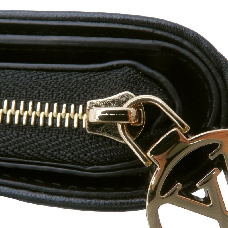 ルイヴィトン 二つ折り財布 ラムレザー/モノグラム・パターン ポルトフォイユ・ルー M81599 LOUIS VUITTON ブラック 黒