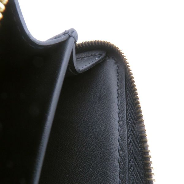 ルイヴィトン 二つ折り財布 ラムレザー/モノグラム・パターン ポルトフォイユ・ルー M81599 LOUIS VUITTON ブラック 黒