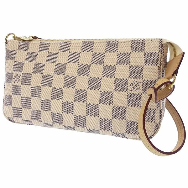 ルイヴィトン【極美品】LOUIS VUITTON ダミエ・アズール アクセサリーポーチ