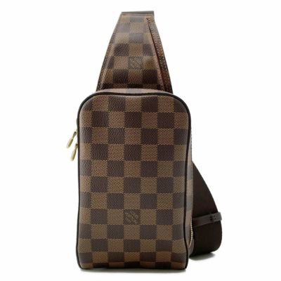 ルイヴィトン ボディバッグ ダミエ・エベヌ ジェロニモス N51994 LOUIS VUITTON ヴィトン ショルダーバッグ ウエストポーチ メンズ  安心保証 | 中古・新品ブランド販売ギャラリーレア公式通販