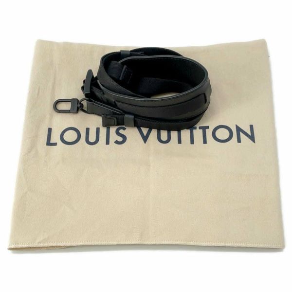 ルイヴィトン ショルダーバッグ LVイニシャル エクスパンダブル・メッセンジャー M55698 LOUIS VUITTON ブラック 黒