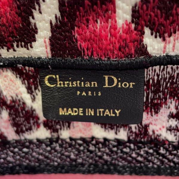 クリスチャン・ディオール トートバッグ ブックトート レオパード キャンバス スモール Christian Dior バッグ