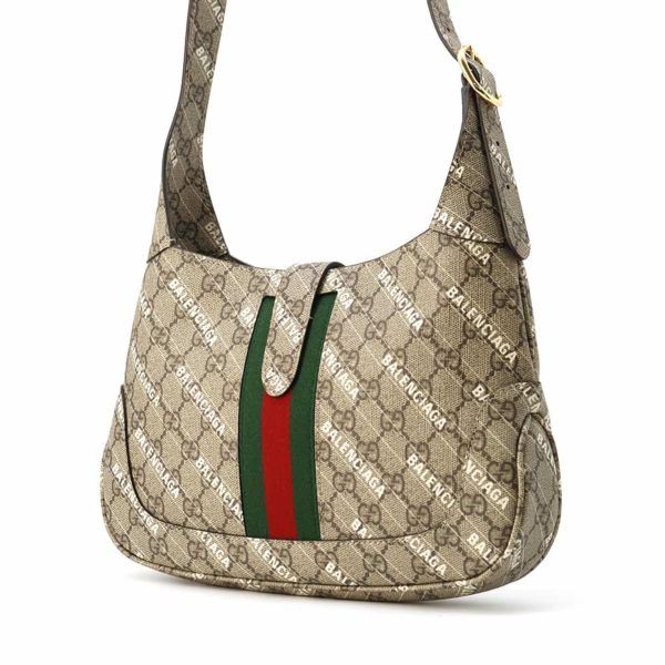 グッチ ショルダーバッグ ハッカープロジェクト ジャッキー 1961 GGスプリーム 636706 GUCCI BALENCIAGA 2way