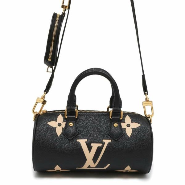 ルイヴィトン ハンドバッグ モノグラム アンプラント パピヨンBB M45980 LOUIS VUITTON 2way ショルダーバッグ 黒