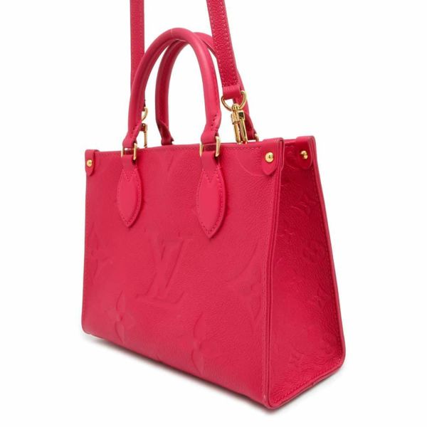 ルイヴィトン ハンドバッグ モノグラム・アンプラント オンザゴーPM M45660 LOUIS VUITTON 2wayショルダーバッグ