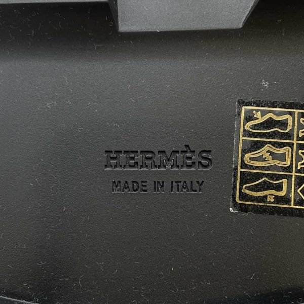 エルメス モカシン アイコン カーフスキン ムートン レディースサイズ37 HERMES 靴