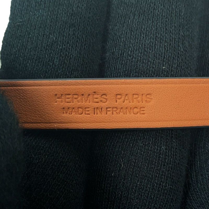 エルメス ブレスレット ミニケリー ドゥブルトゥール シルバー/シルバー金具 シェブルシャムキラ サイズT2 K刻印 HERMES アクセサリー