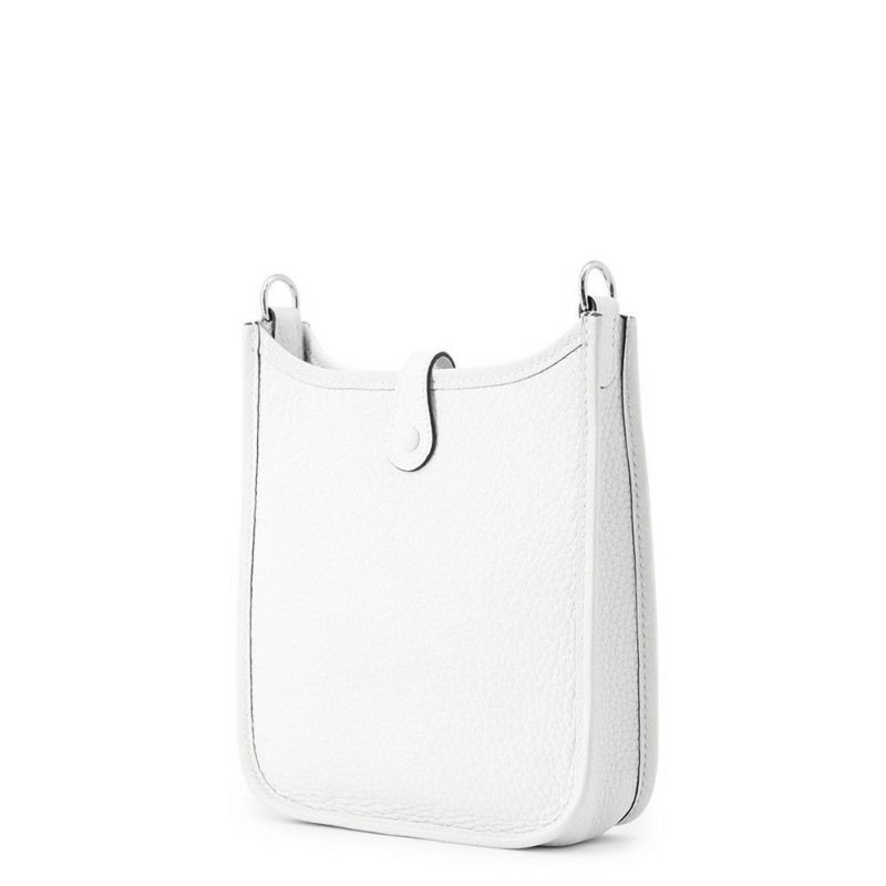 エルメス エブリンTPM 111cm アマゾン ニューホワイト/シルバー金具 トリヨンクレマンス W刻印 白