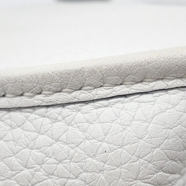 エルメス エブリンTPM 111cm アマゾン ニューホワイト/シルバー金具 トリヨンクレマンス W刻印 白