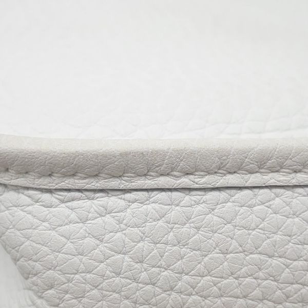 エルメス エブリンTPM 111cm アマゾン ニューホワイト/シルバー金具 トリヨンクレマンス W刻印 白