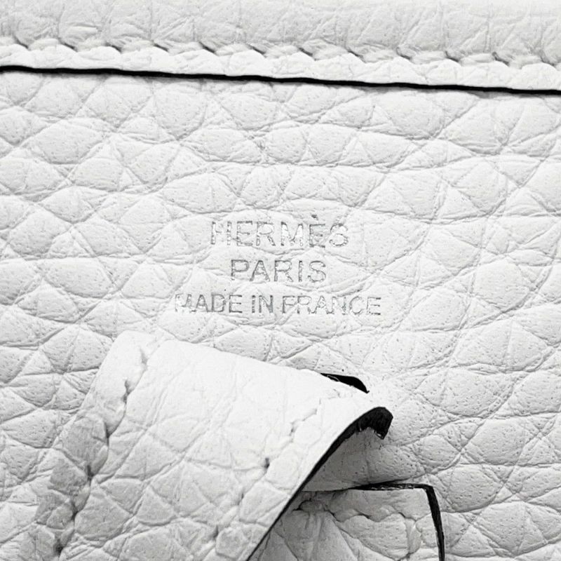 エルメス エブリンTPM 111cm アマゾン ニューホワイト/シルバー金具 トリヨンクレマンス W刻印 白