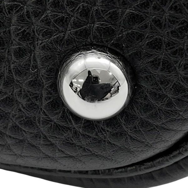 エルメス ハンドバッグ ボリード31 ブラック/シルバー金具 トリヨンクレマンス C刻印 2wayショルダー 黒