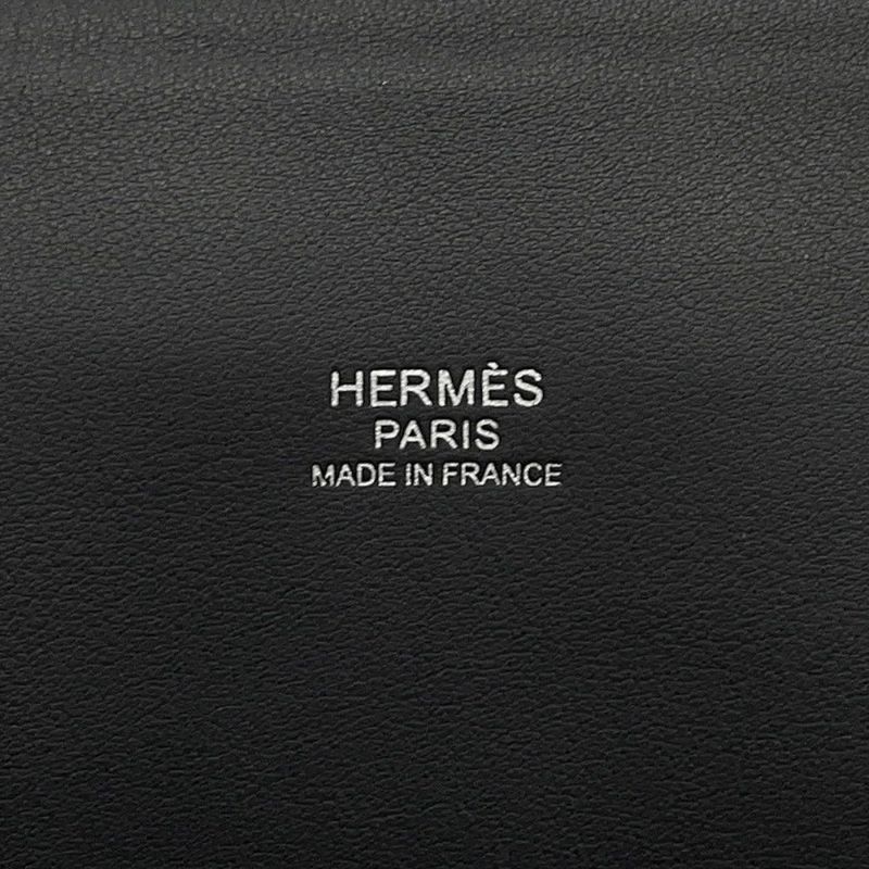 エルメス ハンドバッグ ボリード31 ブラック/シルバー金具 トリヨンクレマンス C刻印 2wayショルダー 黒