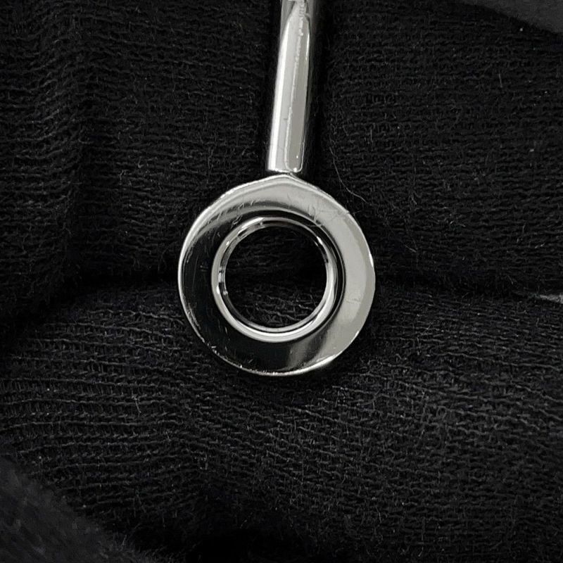 エルメス ミニケリー2 外縫い タッチ ブラック/シルバー金具 リザード/ヴォーマダム W刻印 2wayショルダー 黒