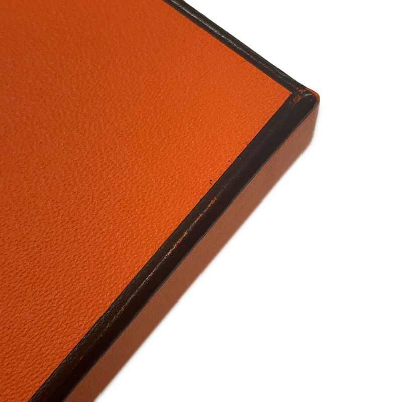 エルメス 二つ折り財布 セリエ コンパクト Sellier H エトゥープ/シルバー金具 エバーカラー W刻印 メンズ