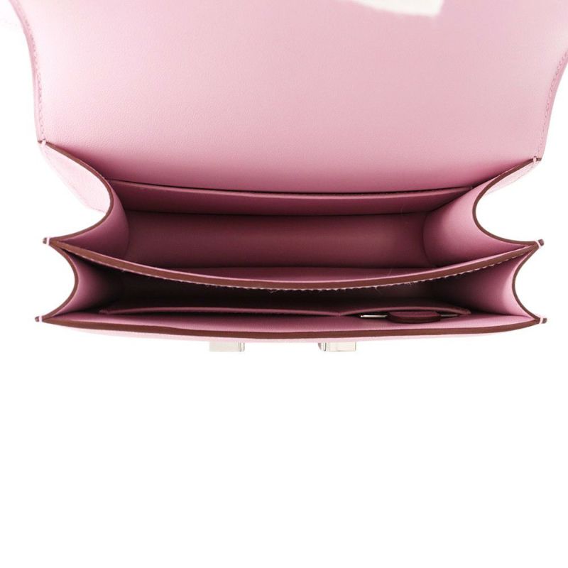 エルメス ミニ コンスタンス3 ミロワール モーヴシルベストル/シルバー金具 エプソン K刻印