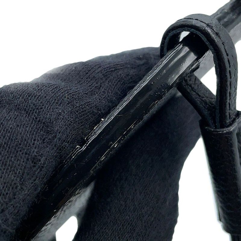 ヴァレクストラ バッグチャーム パンダ カーフレザー V3N11 Valextra 黒