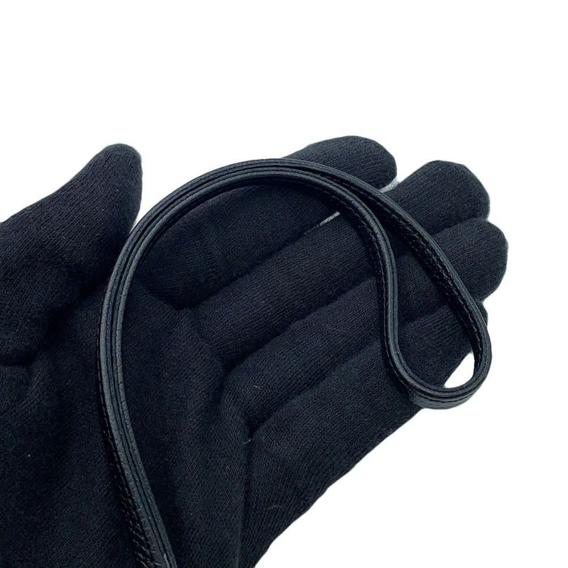 ヴァレクストラ バッグチャーム パンダ カーフレザー V3N11 Valextra 黒