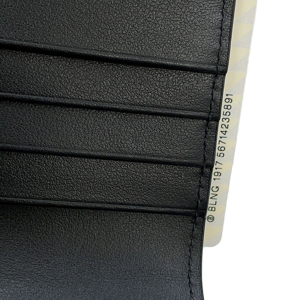 バレンシアガ 長財布 パスポート ロング ウォレット 1 チケット カーフレザー787774 BALENCIAGA メンズ 黒