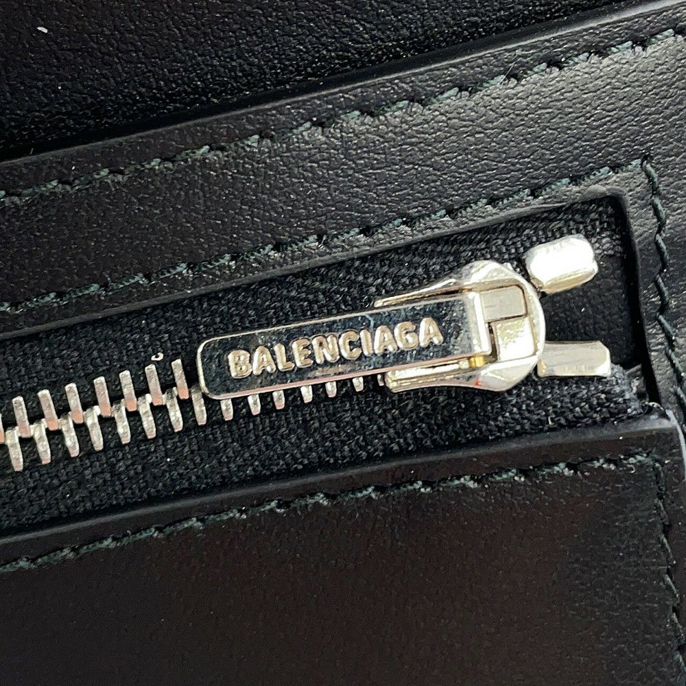 バレンシアガ 長財布 パスポート ロング ウォレット 1 チケット カーフレザー787774 BALENCIAGA メンズ 黒
