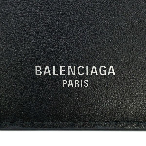 バレンシアガ 長財布 パスポート ロング ウォレット 1 チケット カーフレザー787774 BALENCIAGA メンズ 黒