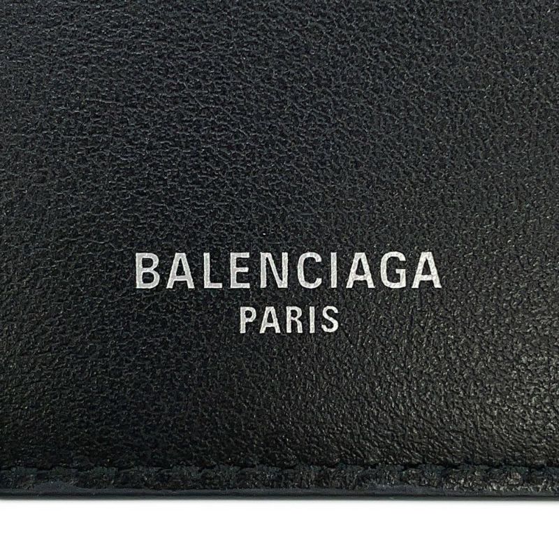 バレンシアガ 長財布 パスポート ロング ウォレット 1 チケット カーフレザー787774 BALENCIAGA メンズ 黒