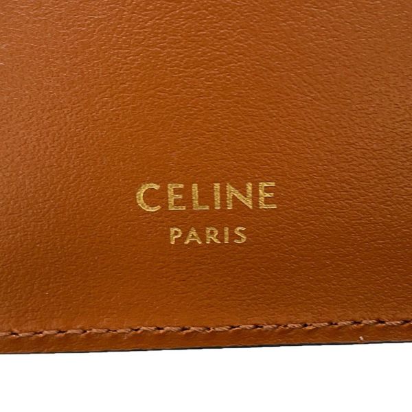 セリーヌ パスポートケース トリオンフ パスポートカバー 4M3432AK1.04BT CELINE 手帳カバー 黒