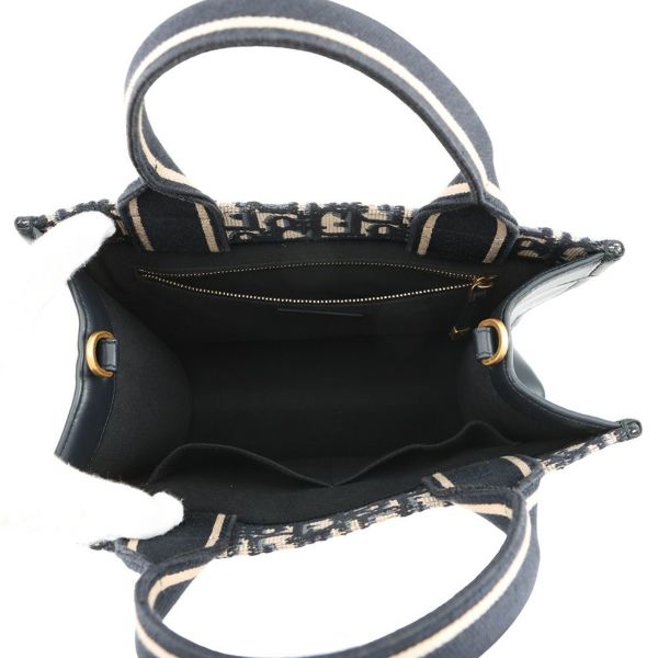 クリスチャン・ディオール トートバッグ  オブリーク エンブロイダリー ブックトート スモール M1325CZBB 2way トロッター