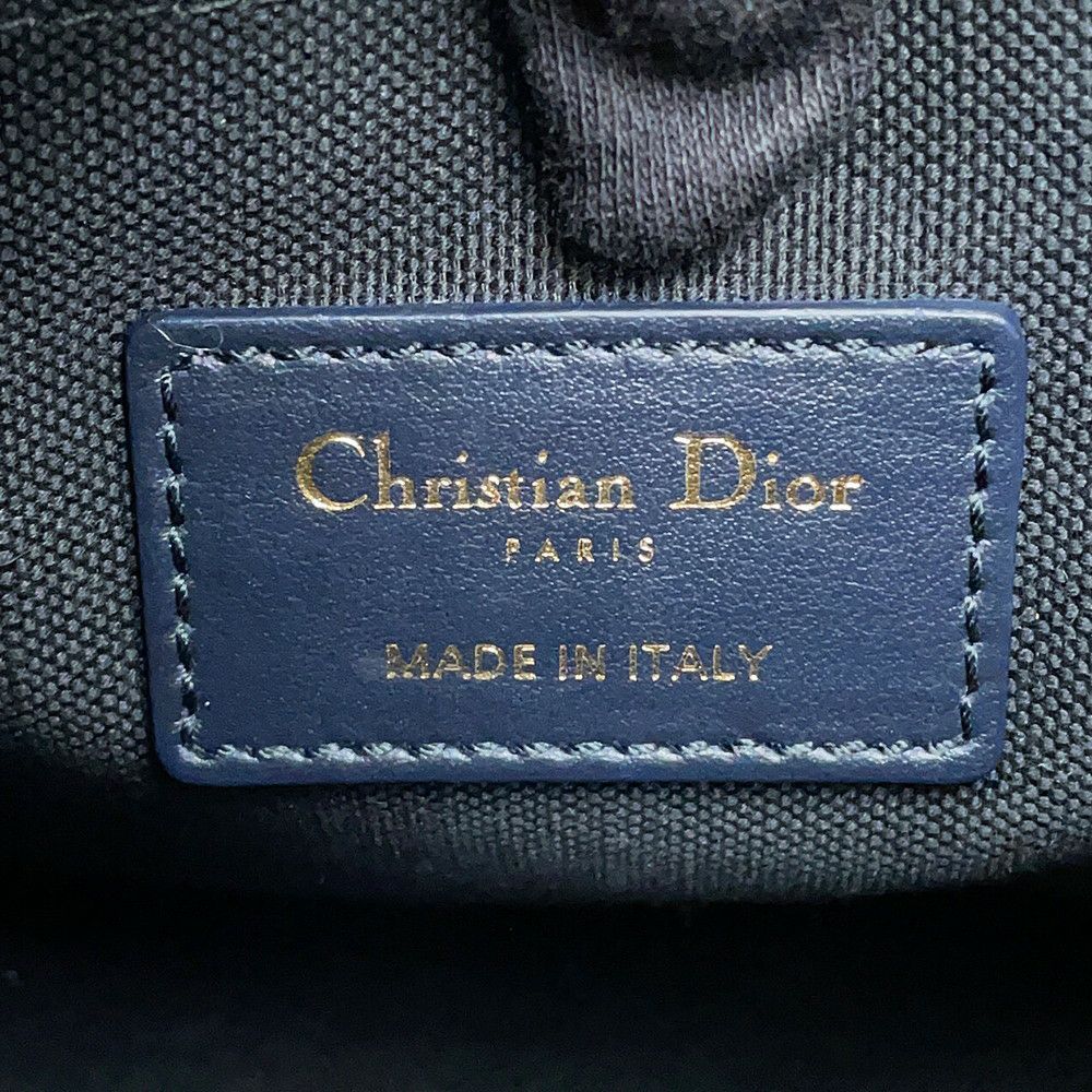 クリスチャン・ディオール トートバッグ  オブリーク エンブロイダリー ブックトート スモール M1325CZBB 2way トロッター