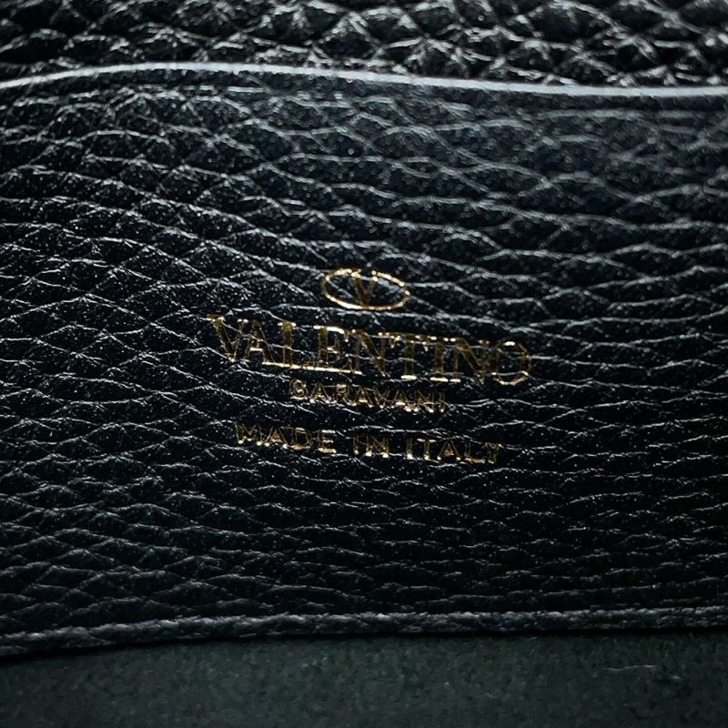 ヴァレンティノ・ガラヴァーニ ハンドバッグ ロックスタッズ XW2P0W07VSH VALENTINO 2way 黒